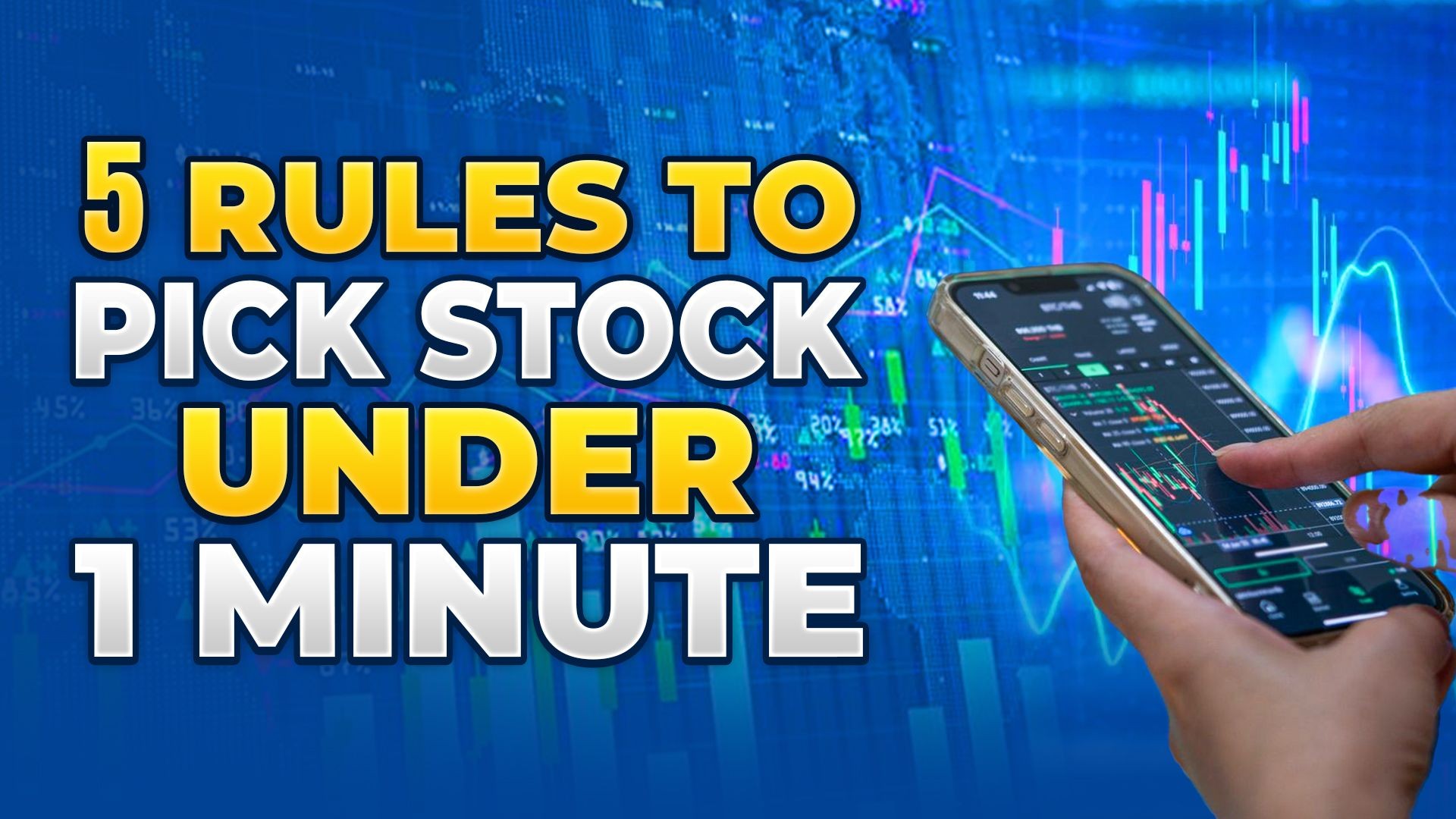 How To Pick Stock Under 1 Minute